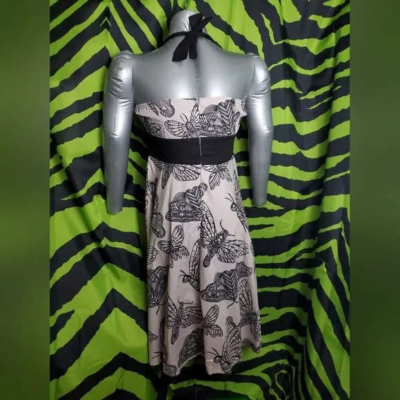 Banjocake Moth Halter Dress size L - Picture 3 of 11